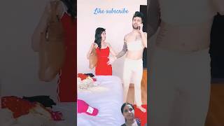 Jagdi me ladke ne ladki ke kapde phen liye comedy funny shortsvideo [upl. by Yornek]