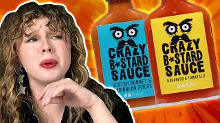 Irish People Try Crazy Bstard Hot Sauces [upl. by Aowda]