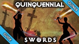 D3 How to get  Quinquennial Swords Patch 241 [upl. by Anivid]