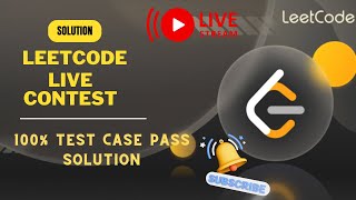 LEETCODE Weekly Contest 418  ALL SOLUTIONS  C  JAVA   C  PYTHON [upl. by Nylyrehc]