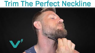 How To Trim The PERFECT Neckline For Your Beard [upl. by Anas]