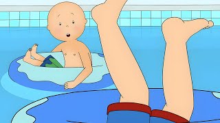 Caillous Day at the Water Park  Caillou  WildBrain [upl. by Alakcim]