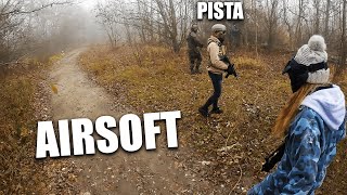 AIRSOFT  PISTA ELSŐ JÁTÉKA 😁 [upl. by Kohl]