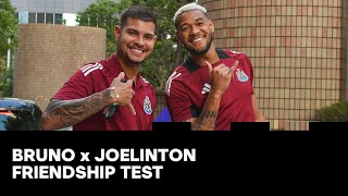 Bruno Guimarães x Joelinton  The Friendship Test 🤝 [upl. by Kcod]