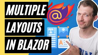 How to use Multiple Layouts in Blazor in NET 8 🔥 [upl. by Etnelav]