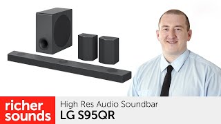 LG S95QR 915ch Dolby Atmos Soundbar  Richer Sounds [upl. by Baalman191]