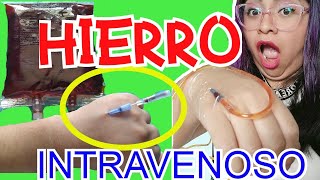 🌟COMO preparar y administrar HIERRO INTRAVENOSO 🌟 ✨CÓMO se APLICA el HIERRO ENDOVENOSO ✨ [upl. by Rurik]