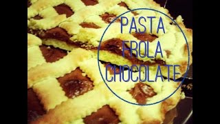 Cómo hacer Pasta Frola con Nutella Receta fácil y tierna Crostata alla Nutella Tart Chocolat [upl. by Riorsson482]