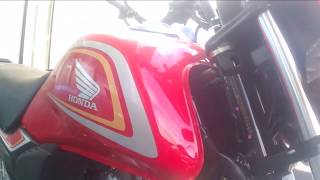 Red Honda CB125 [upl. by Edyak12]