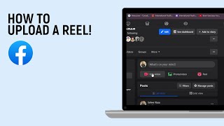 How to Upload a Reel on Facebook Latest Guide [upl. by Kenlay723]