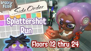 Taking on the Spire with the Splattershot  Floors 12 through 24  Splatoon 3 Side Order [upl. by Pasadis994]