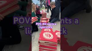 Bill wants Pizza Violette1st Rage William Bill USA Pizza funny food [upl. by Iolenta]