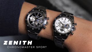 HANDS ON全新2021 ZENITH CHRONOMASTER SPORTEl Primero 36000轉導柱輪計時機芯計時錶 [upl. by Aram661]