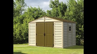 Duramax 10x8 Woodbridge Plus Outdoor Storage Shed [upl. by Yelnikcm217]