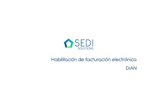 Habilitación de facturación electrónica  DIAN [upl. by Isia]