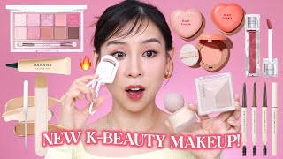 I Test New KBeauty Makeup [upl. by Esalb]