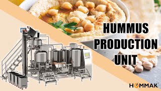 HOMMAK®  Full Automatic Hummus Production Unit I 150kg Per Batch [upl. by Alur416]