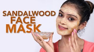 DIY Sandalwood Face Mask  Skincare Tutorial  Face Mask Tutorial  Foxy Makeup Tutorials [upl. by Aissila381]