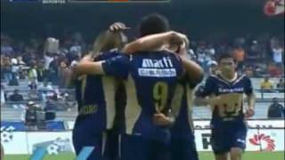 Los 5 Mejores Goles De Pumas En 20092010 [upl. by Ardnahs267]