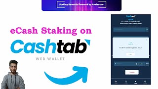 eCash Staking Rewards 1790 APY on CashTab wallet StepbyStep Tutorial [upl. by Rudyard]