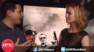 Yvonne Strahovski Talks KILLER ELITE With AMC [upl. by Enad]