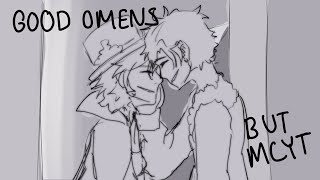 Ineffable Bureaucracy but Flowerhusbands  GOOD OMENS AU  Animatic [upl. by Inele]