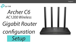 TPLink Archer C6 Setup and Configuration [upl. by Awra666]