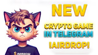 New CRYPTO Game in Telegram  TapTo Earn and Play to Earn  AIRDROP TOKEN GAME [upl. by Barabas]