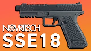 Novritsch SSE18 AEP Review  Airsoft electric pistol [upl. by Notaek]