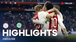 Ajax vs Groningen 31 Full Highlight [upl. by Flyn]