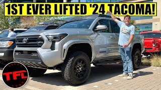 TFL Exclusive Check Out This First Ever Factory Lifted 2024 Toyota Tacoma That You Can Buy Soon [upl. by Akiehsat641]