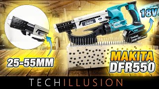 🔥HOW GOOD is THE COMPACT Cordless AutoFeedScrewdriver DFR550Z XRF02Z by MAKITA😱 Review Test [upl. by Erbe636]