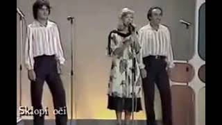 Novi Fosili  Sklopi oči Opatija 1979 Eurovision Song Contest 1979 YUGOSLAVIA [upl. by Arreik]