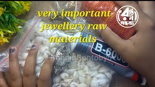 handmade jewellery raw materialsrongingontobyoraw materialshandmade jewellery making materials [upl. by Codel]