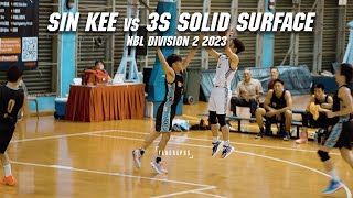 SIN KEE TAKES THE WIN IN OT  SIN KEE vs 3S SOLID SURFACE NBL DIV 2 2023 REGULAR SEASON [upl. by Lehrer]