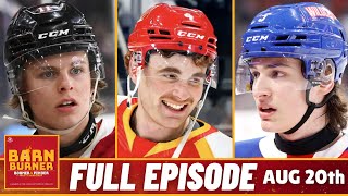 Calgary Flames Top Ten Prospects PART 1  FN Barn Burner  August 20th 2024 [upl. by Sanoy]