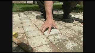 paver stone repair with Envirobond sand [upl. by Herwin835]