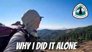 Hiking the Pacific Crest Trail ALONE…Here’s Why I Did It [upl. by Fellows298]