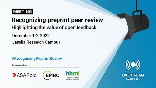 Recognizing Preprint Peer Review Day 2 Part 1 [upl. by Thanos]