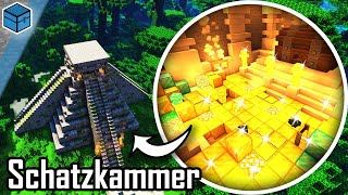 Minecraft Schatzkammer bauen deutsch 💎 Schatzkammer bauen in Minecraft 114 [upl. by Glass]