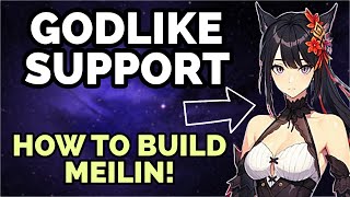 GODLIKE SUPPORT  How To Build Meilin Fisher Solo Leveling Arise [upl. by Rhodia355]