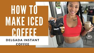 How to make Delgada Iced Coffee [upl. by Adnilrev]