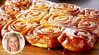 Professional Baker Teaches You How To Make CINNAMON BUNS [upl. by Cnut]