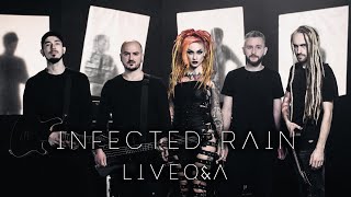 INFECTED RAIN  Live QampA [upl. by Haletky]