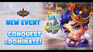 Area of conquest event  guide  hero wars Dominion era  herowars [upl. by Hildy957]