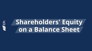 Shareholders Equity on a Balance Sheet [upl. by Janelle]