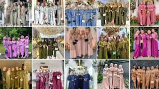 trend warna dan model baju bridesmaid 2024 [upl. by Aitas]