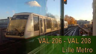 🇨🇵 Lille Metro  Métro de Lille 2017 [upl. by Eserehs]