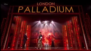 Samurai Hayashi on British TV  Tonight at the London Palladium 2017 [upl. by Jake634]