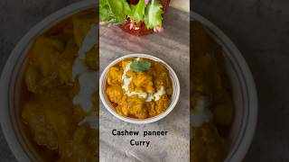 Kaju Paneer Curry😋 [upl. by Saxela]